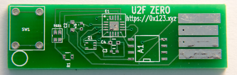 R1 Dirty PCB's front
